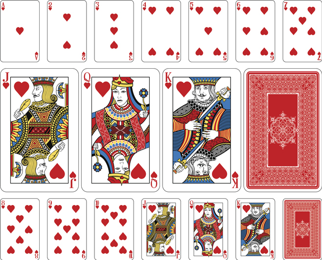 Playing Card Art Simple Best Event in The World